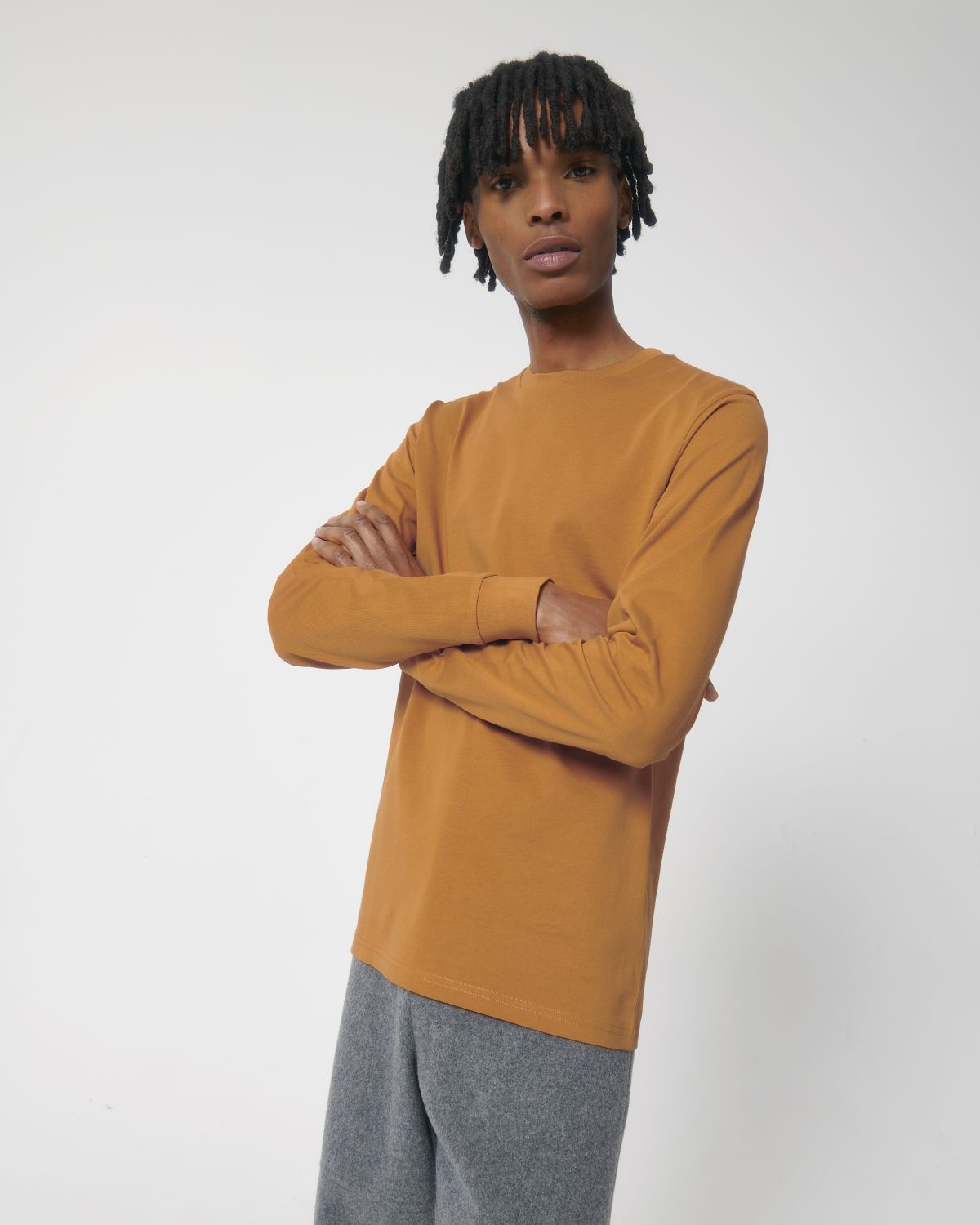 T Shirt Long Sleeve - Shifts Dry - Front View