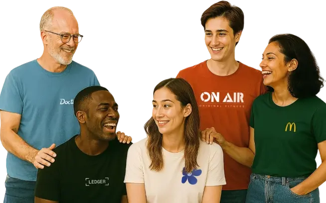 Custom t-shirts group